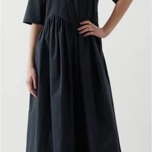 COS Asymmetrical Maxi Dress